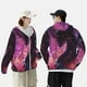 thumbnail image 4 of Fotbe Neon Futuristic Dragon Chaqueta con Protección Solar UPF 50+ para Hombre y Mujer, Camisa con Capucha y Bolsillos-Medium, 4 of 7