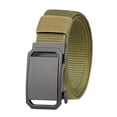 thumbnail image 1 of CSChome Cargo Belt Men Outdoor Cargo Waist Belt Automatic Buckle One Button Adjustable Length Nylon Long, 1 of 7