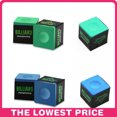 thumbnail image 2 of 8A Billiards Chalk Pool Cue Chalk Snooker Chalk Billiard Accessories Green 2PCS, 2 of 6