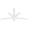 thumbnail image 2 of 84"W x 35"H x 4"D x 4"F, 10/12 Pitch, Davenport Architectural Grade PVC Gable Bracket, 2 of 8