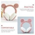 thumbnail image 2 of FOMIYES 1Pack Plush Headband Earmuff Girls Ear Warmer Headband For Ice Skating Pink 8.65X6.29X3.93in, 2 of 8