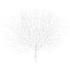 thumbnail image 1 of Ramas de coral pavo real, plantas artificiales decorativas para bodas. Blanco (sin base), 1 of 9