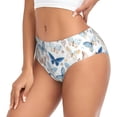 thumbnail image 2 of Balery Butterfly Ropa Interior de Algodón para Mujer con Dibujo – Braguitas Cómodas y Elásticas, Estilo Clásico-3X-Large, 2 of 6