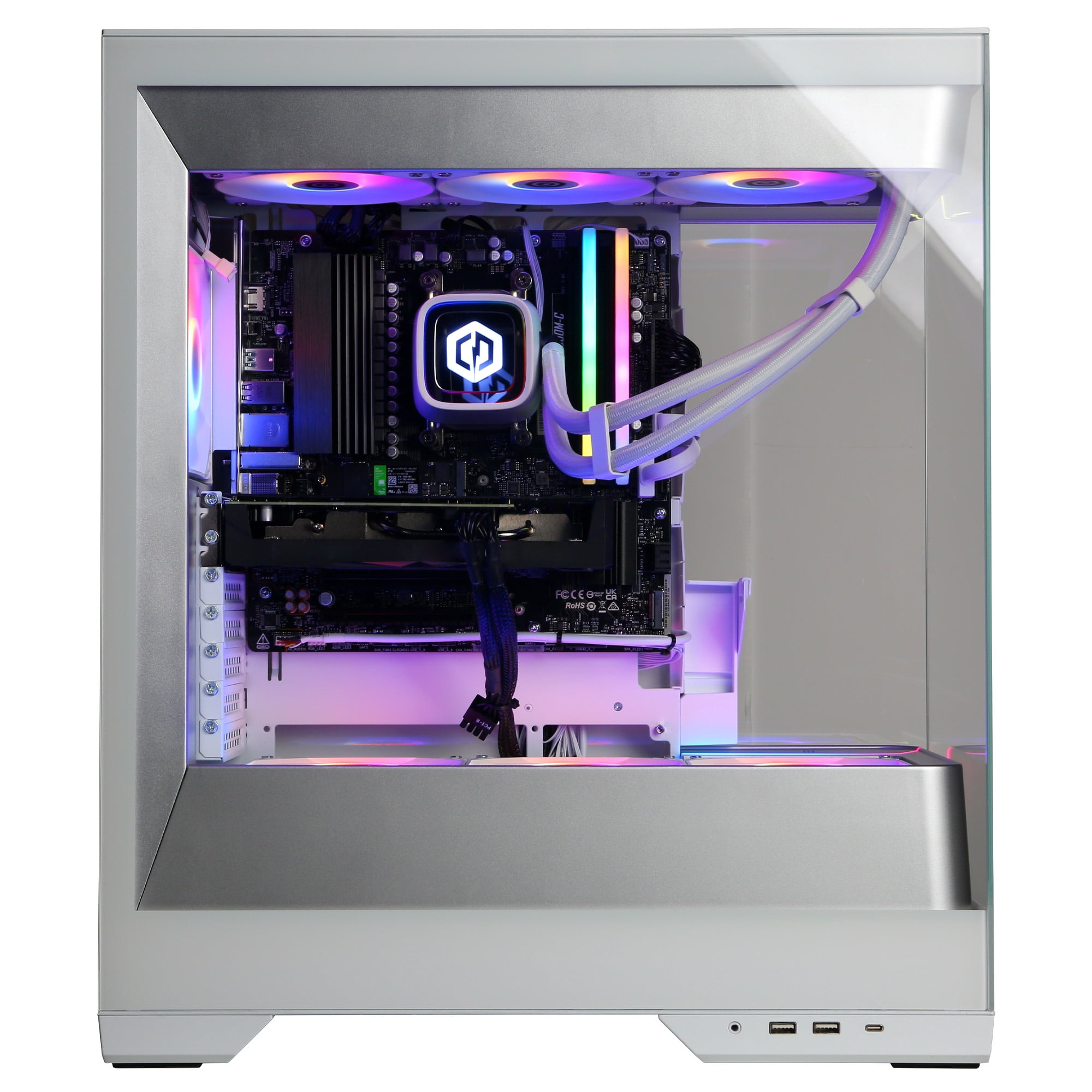 CyberPowerPC Gamer Supreme Gaming PC, AMD Ryzen 7 9800X3D, AMD Radeon RX 9060 XT 16GB, 32GB DDR5, 2TB SSD, SLC11420CPG