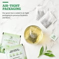 thumbnail image 4 of Soeos Organic Green Tea 6.3oz, Organic Green Tea 100 Tea Bags, Low Caffeine, Fresh and Healthy Green Tea Drink, 4 of 9