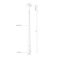 thumbnail image 2 of Kuzco Lighting 401216-Led Mina 3" Wide Led Mini Pendant - Nickel, 2 of 3