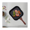 thumbnail image 2 of Grill Pan for Stove Tops Non-Stick Marble Steak Pan with Pour Spout, 2 of 8