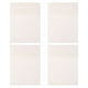 thumbnail image 1 of 200 hojas de notas adhesivas transparentes, pegatinas desprendibles para notas, blocs de notas para estudiantes, material de oficina, 1 of 6
