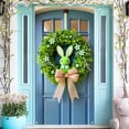 thumbnail image 2 of YWIYIUD 1PC Happy Easter Door Cover Easter Decorations, 71x35 Inch Easter Rabbit Eggs Door Banner Welcome Easter Banner Spring Theme Rabbit Door for Front Door Wall Indoor Outdoor Home Decor, 2 of 7