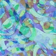 thumbnail image 1 of Ahgly Tapis d'Intérieur Lavable en Machine Carré Turquoise Vert, 4 Pieds Carré, 1 of 7