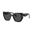 thumbnail image 6 of Prada PR 19ZS Plastic Womens Butterfly Sunglasses Black 55mm Adult, 6 of 6