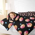 thumbnail image 3 of Manfei Basketball Sport Gamer Full Size Comforter Sets,Boys Ball Games Bedding Comforter Set For Girls,Dark Combined Shade,Black Reversible,3-Piece,1 Comforter and 2 Pillowcases, 3 of 8