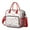 Red-1, variant on Funny Cat Paw Print Insulated Lunch Tote – Leakproof Large Cooler Bag with Cute Cat Lover Designs, Dual Compartments for Work, School, or Picnic
