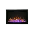 thumbnail image 1 of Amantii Traditional Bespoke - 33" Indoor / Outdoor Insert Electric Fireplace, WiFi and Bluetooth Connectivity, Programmable Remote, and a Selection of Media Options, 1 of 5
