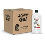 Castrol GO! 2T Conventional Motorcycle Oil, 1 Quart, Case of 6