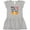 AC-Heather Grey, variant on Inktastic When God Made Me He Said Ta-da Girls Toddler Dress