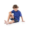 thumbnail image 5 of Fruit of the Loom Boy's Getaway Loose Fit Short Sleeve Top, Pajama Sleep pant & Short Set, 3-Piece, Sizes 4/5-14/16, 5 of 20