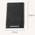 thumbnail image 2 of Car Center Console Drink Cover Slide Roller Blind for H6 2010-2016 Water Cup Holder Curtain, 2 of 5