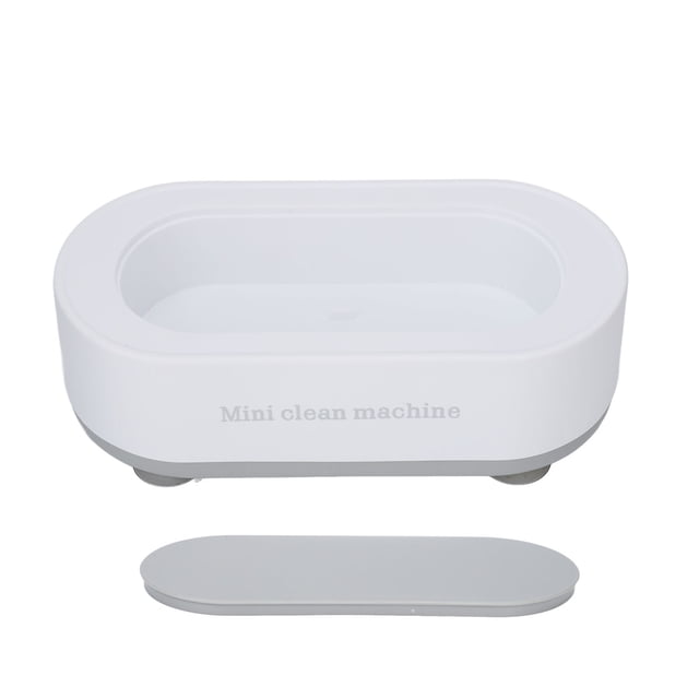 Cleaner, 360 Degree Glasses Machine Professional For Watch Strap For Tableware For Shavers White
