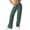 Blackish Green, variant on Women's Yoga Trousers Wide Leg Trousers Sports Trousers Work Casual Trousers With Pockets