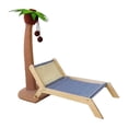 thumbnail image 2 of Tooyful Bed Animal Sharpen Claw Toy Coconut Tree Decorative Scratcher for Grind Claws Furniture Protector Protect Cats Nails With Sisal Mat, 2 of 10
