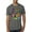 Dark Heather, variant on Colorful Majestic Neon Atric Wolf | Dean Russo Art Animal Lover Mens Premium Tri Blend T-Shirt, Premium Heather, 2XL