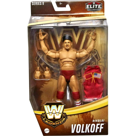 WWE Wrestling Legends Series 9 Nikolai Volkoff Action Figure