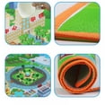 thumbnail image 4 of POINTERTECK 47 x 35 Kids Rug Play mat for Toy Cars Colorful and Fun Play Rugs with Roads for Bedroom and Kid Rooms  Car Rug to Have Hours of Fun on，Area Rug Mat with Non-Slip and No Che, 4 of 5