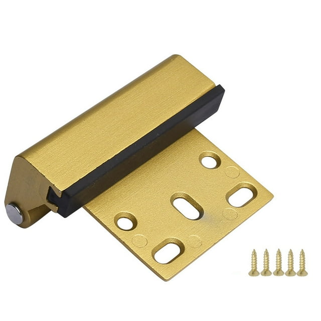 Hearth & Gear Clip de Verrouillage de Porte Haute Résistance pour Usage Intérieur Installation Facile Sans Perçage Durable avec Rembourrage Insonorisant et Caractéristiques de Collision Ensemble de Pinces de Soudure Pinces d'Angle
