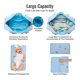 thumbnail image 4 of Pañalera GOBABYMART set de 3 piezas con almohadilla cambiadora e estuche para chupete, 4 of 7