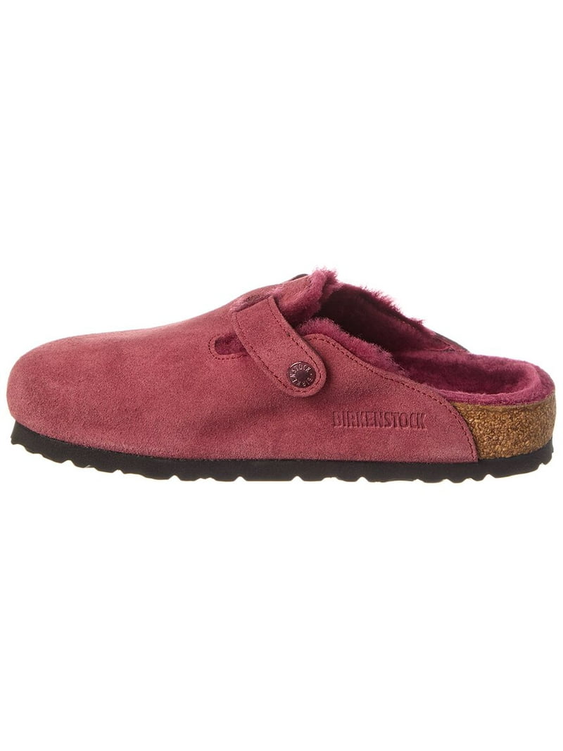 Birkenstock Boston VL Suede & Shearling Clog, 40 - Walmart.com