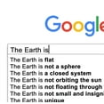 thumbnail image 2 of Flat Earth t-shirt, white, Google, Earth is flat, Firmament, New World Order, Nasa lies, 2 of 3