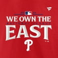 thumbnail image 4 of Men's Fanatics Red Philadelphia Phillies 2024 NL East Division Champions Locker Room T-Shirt, 4 of 4