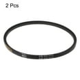 thumbnail image 3 of Uxcell 2Pcs M-21 Rubber V Belt Drive Transmission Belt 21" Pitch Girth 10mm Width 5.5mm Height JIS Standard Power Belt, 3 of 6