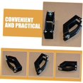 thumbnail image 4 of 2piezas Kit De Clips Sujetadores para Barra Porta Equipaje Techo De Auto Abrazaderas De Metal Resistentes para Bastidor De Maletero Compatible con Transportadores y Carriles De, 4 of 5