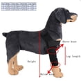 thumbnail image 4 of FANTADOOL Pet Dog Supplies,Dog Elbow Protector Dog Recovery Sleeve For Protecting Legs Large Black,One Pair, 4 of 6