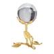 thumbnail image 2 of Bola de Cristal de Hierro con Soporte, Escultura de Adorno, Accesorios Decorativos para Fotos, Estante de Armario, Decoración de Armario de TV, Adorno 115x15cm Sunnimix Escultura de bola de cristal, 2 of 8