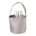 thumbnail image 2 of Cesta con orejas de conejo Sunnimix Decoración gris, 2 of 8