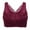Red Wine, variant on SAYFUT Womens Floral Lace Bralettes Bra Adjustable Cross Front Lace Strap Sexy Everyday Bra Bralettes Tops Sleep Bra