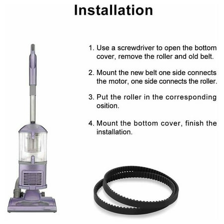 navigator vacuum belt nv357 nv356 nv355 nv352 shark lift away pro 2pcs