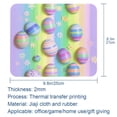 thumbnail image 5 of Easter Printed Square Gaming Mouse Pad, 8.3x9.8 Inch Non-Slip Rubber Bottom Mousepad for Office and Gaming, 5 of 6