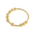 thumbnail image 2 of Anxiety Ring Anxiety Fidget Spinner Rotatable Beads Ring Dainty Cute Trendy Jewelry For Women New, 2 of 3