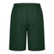 thumbnail image 3 of Pantalones cortos deportivos con cordón para hombre, talla grande, cintura elástica, poliéster, para gimnasio/verano, 3 of 6