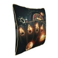 thumbnail image 2 of Kll Creative Casino Decorative Throw Pillow Covers Velvet Soft For Couch Sofa Bedroom Living Room Outdoor -16"X16", 2 of 8