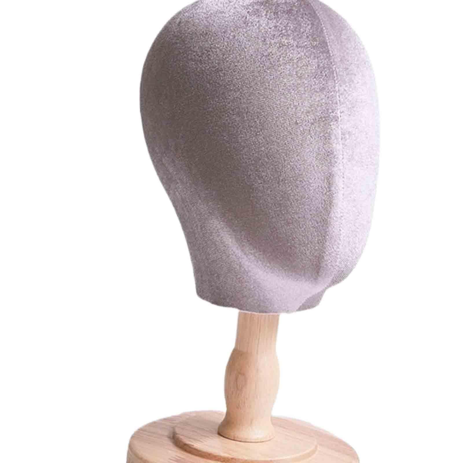 FITYLE s Head Mannequin Head for s for Hair Braiding s Making Display Retail Wood Base