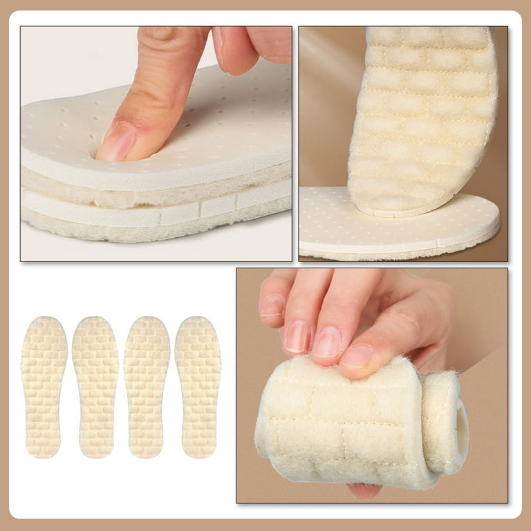 Fleece inner soles deals