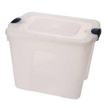 Homz Storage Tote,Clear,Polypropylene 8520GRCL.08