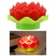 thumbnail image 5 of Vela oscilante con luz de flor de loto, vela LED sin llama para oración de adoración Rojo, 5 of 8