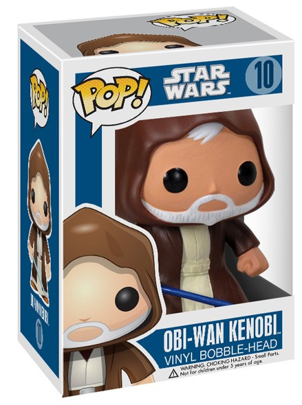 POP! Star Wars: 10 SW, Obi Wan Kenobi (Blue Box) - Walmart.com