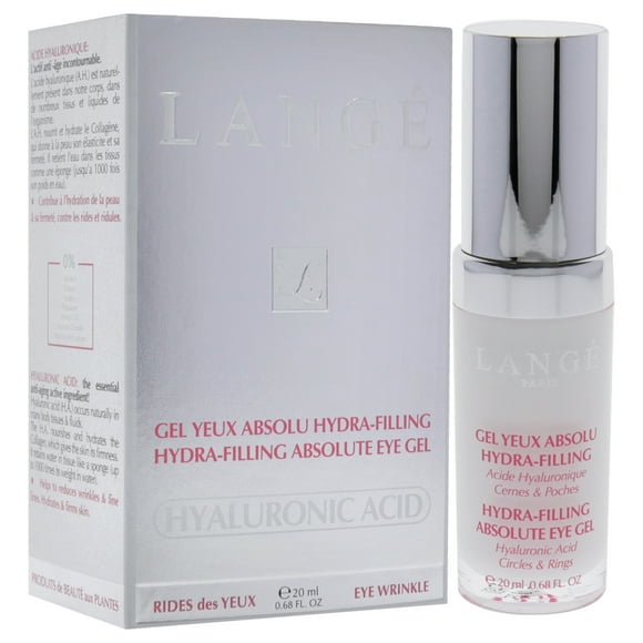 Gel pour les Yeux Hydra-Filling Absolute par Lange pour Unisexe - 0.68 oz Sérum